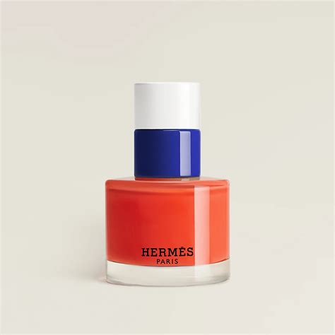 hermes orange poppy nail polish|hermes nail collection.